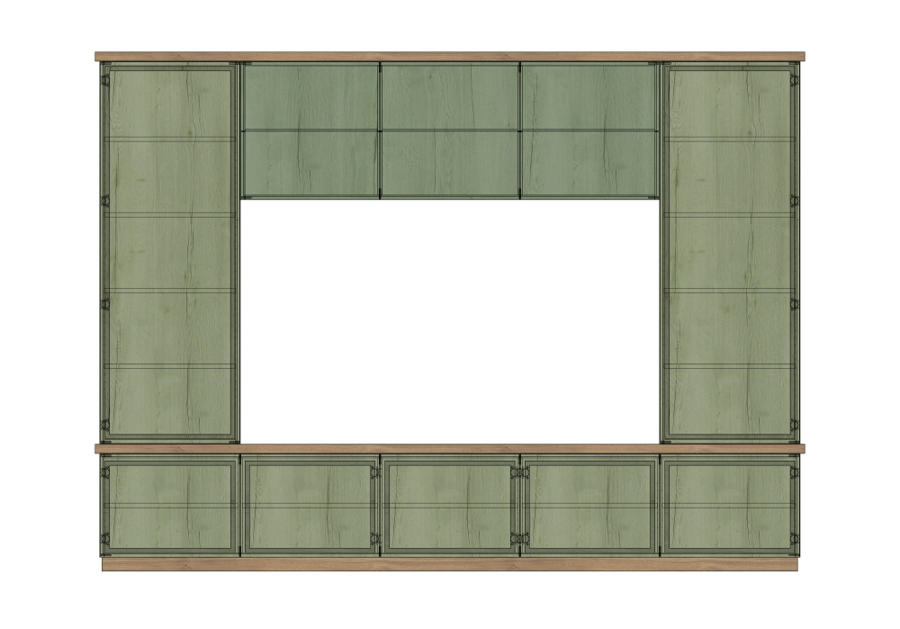 Wohnzimmerschrank Modern Art